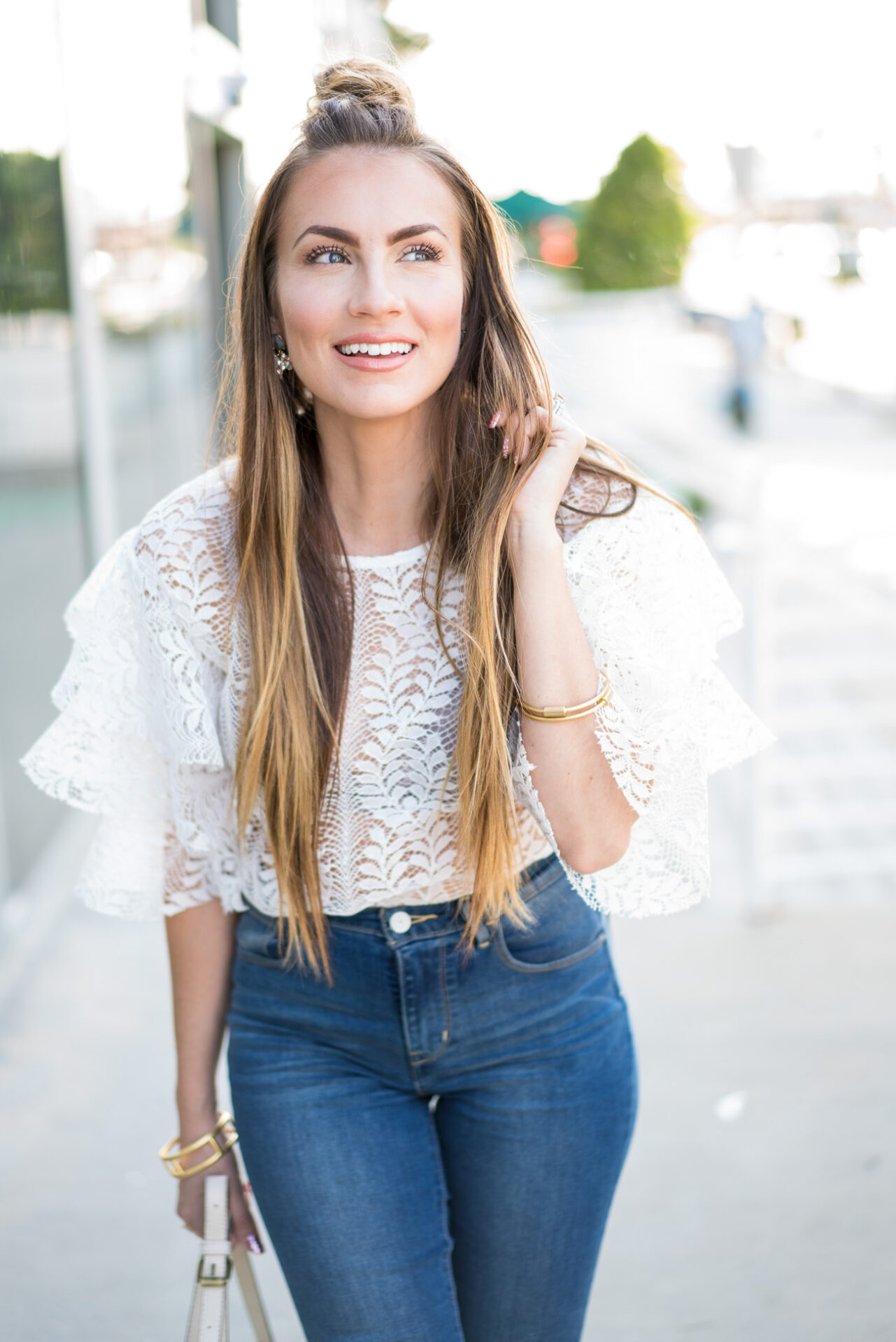 Sheer Tops and How to Style Them - Hello Gorgeous, by Angela Lanter