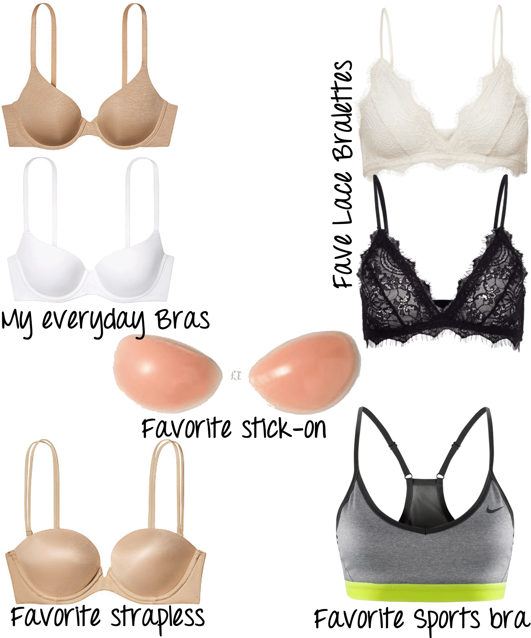 My Favorite Bras & Bralettes - Hello Gorgeous, by Angela Lanter