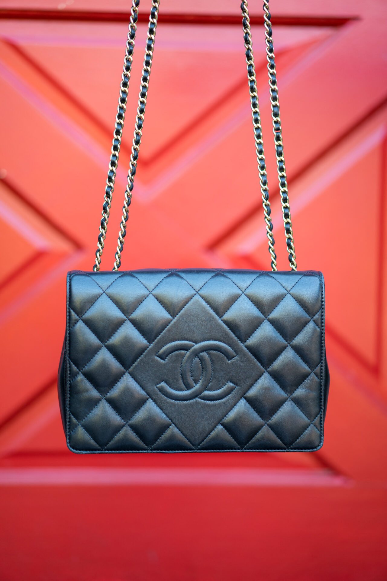 Chanel Diamond CC Flap Bag Angela Lanter Hello Gorgeous