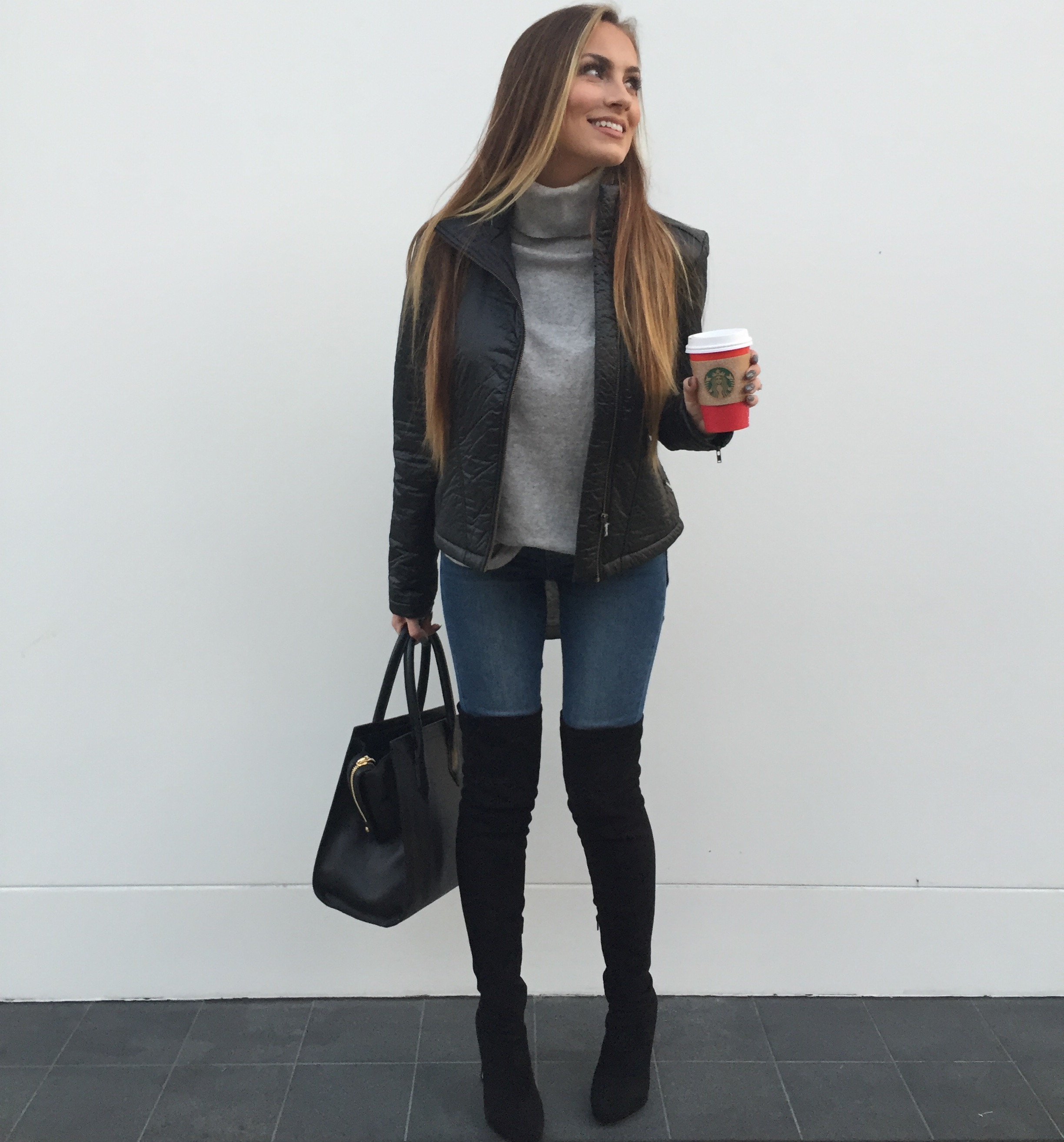 over the knee boots sweater fall outfit angela lanter hello gorgeous