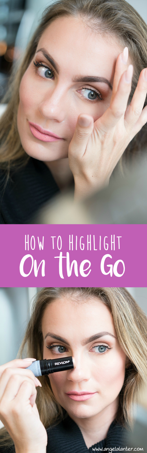 How to highlight on the go by Angela Lanter - Hello Gorgeous