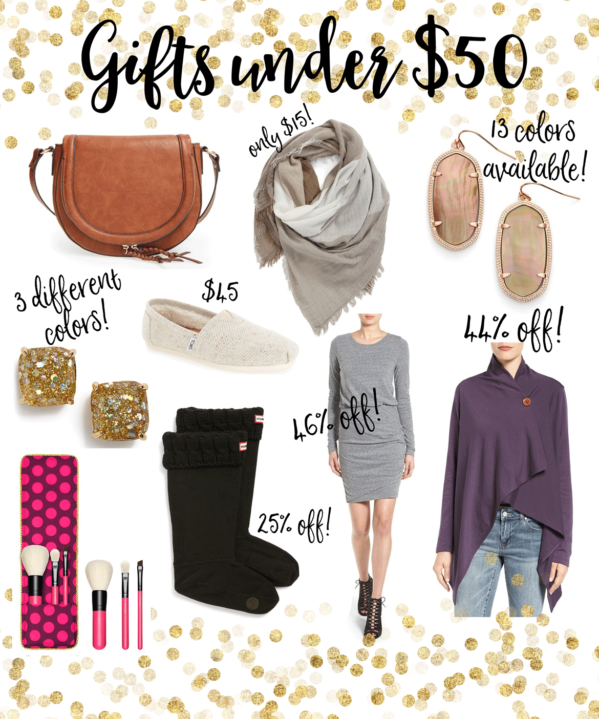 gifts under $50 cyber monday deals sale || Fashion styles for women || angela lanter hello gorgeous