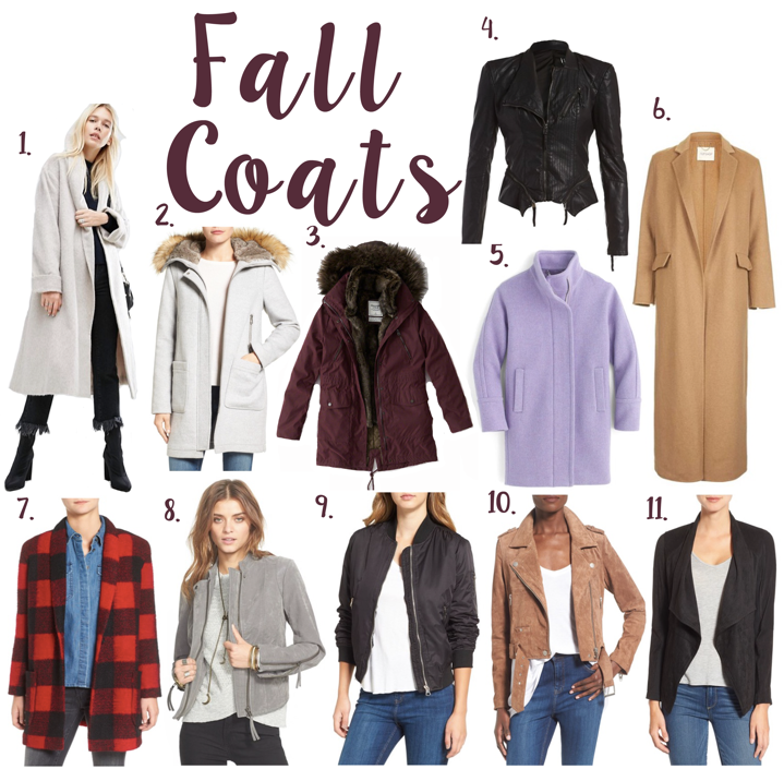 best coats and jackets for Fall and Winter 2016 angela lanter hello gorgeous nordstrom