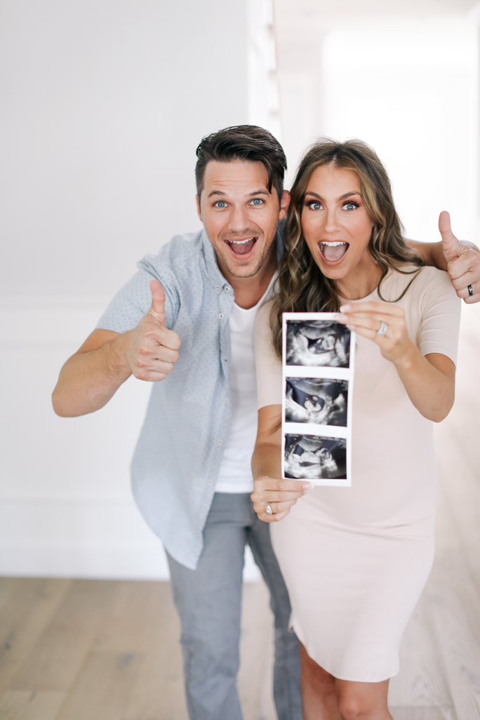 Matt and Angela Lanter Pregnancy Announcement Baby Lanter on the way we're pregnant hello gorgeous hello bump podcast