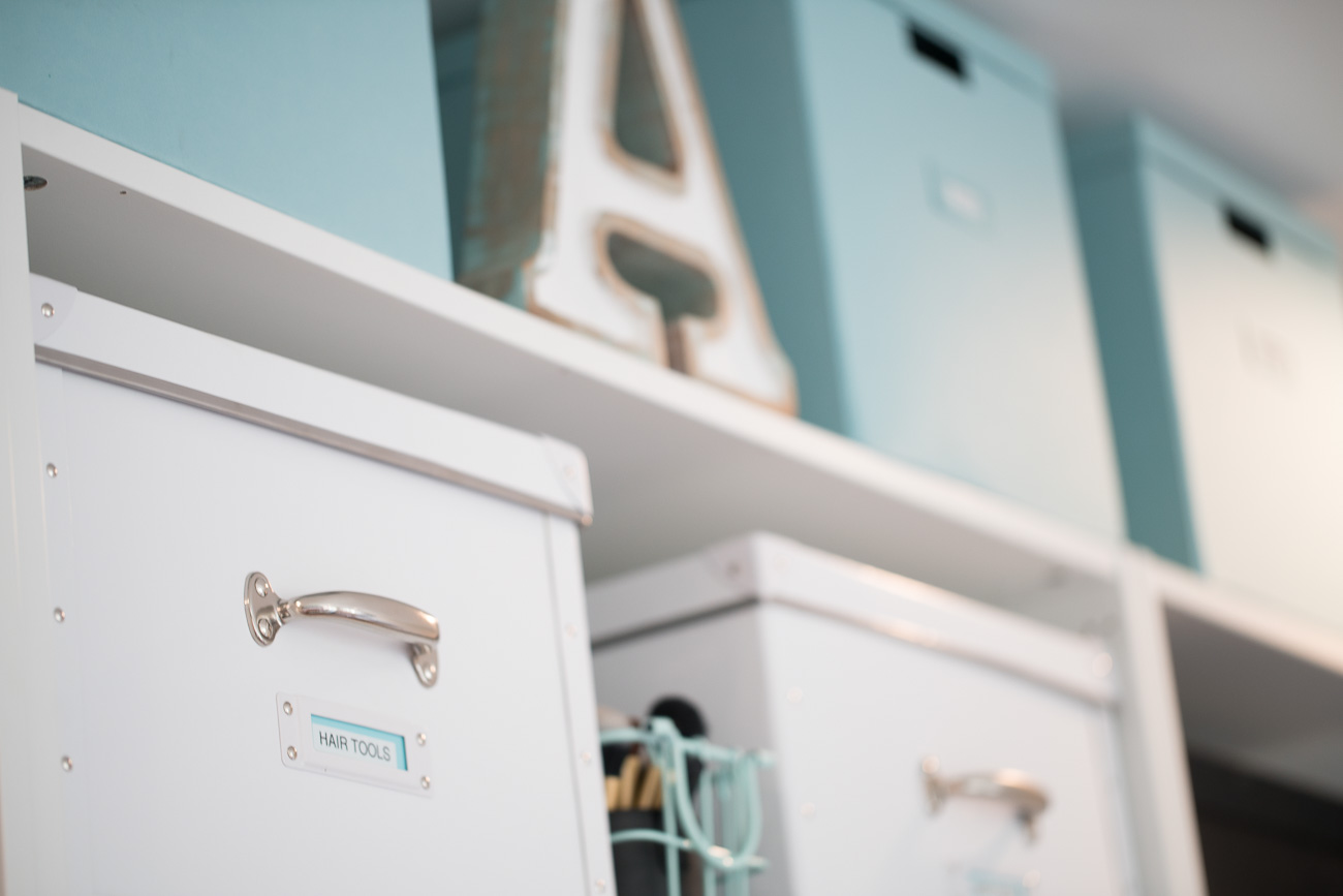 Bathroom Closet Organization Hacks - Hello Gorgeous, by Angela Lanter