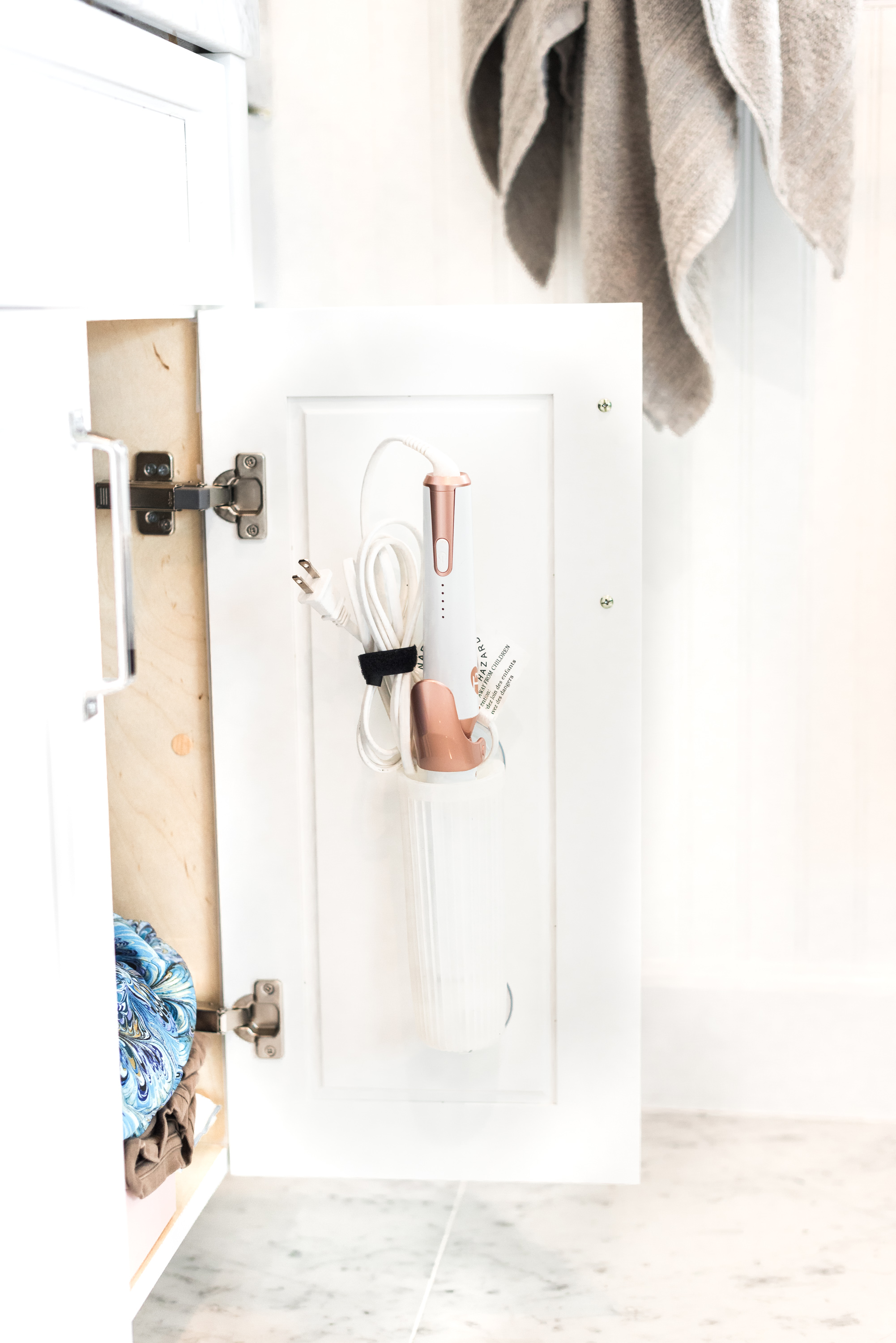 Bathroom Closet Organization Hacks - Hello Gorgeous, by Angela Lanter