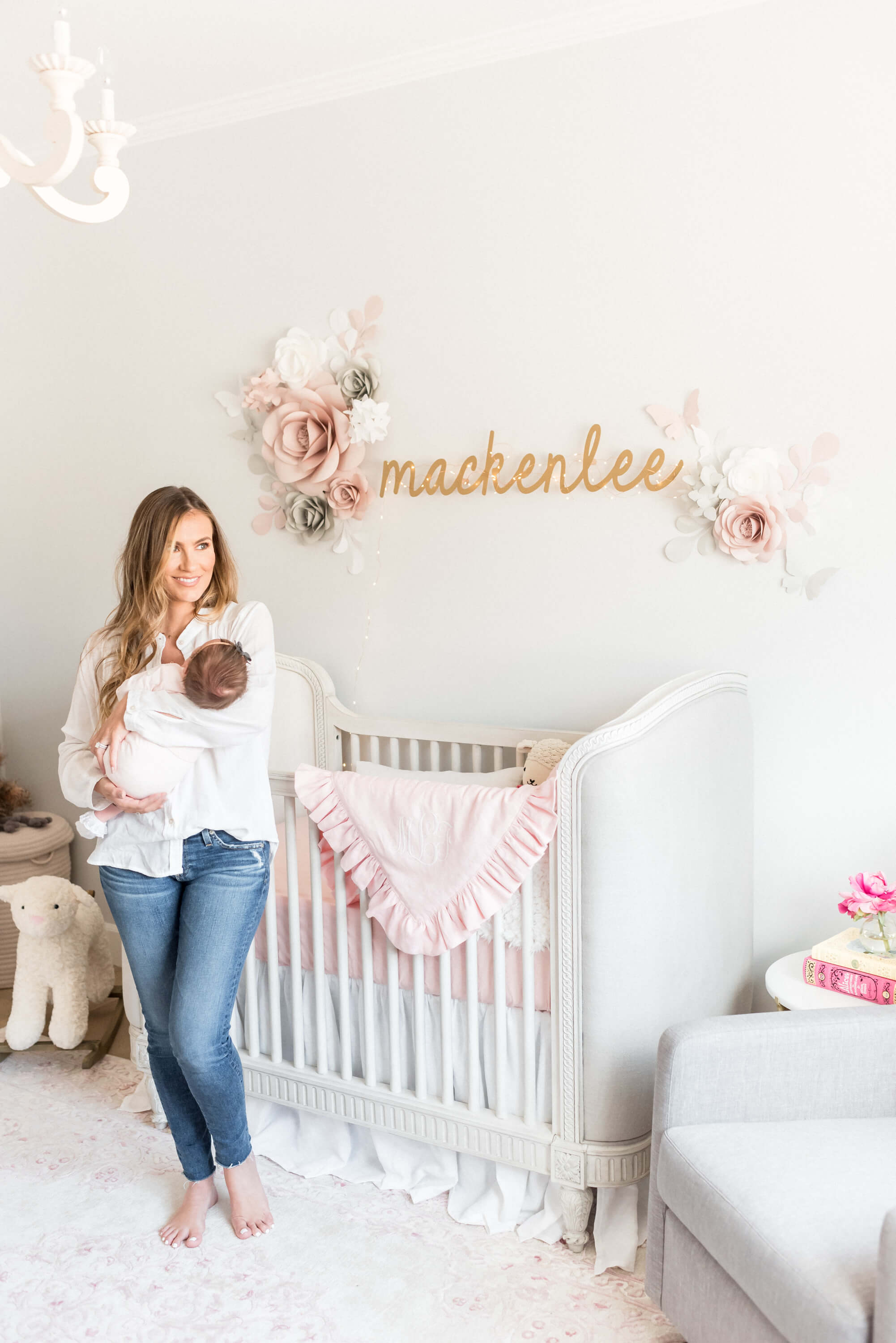 MacKenlee Faire Nursery reveal Angela Lanter hello gorgeous