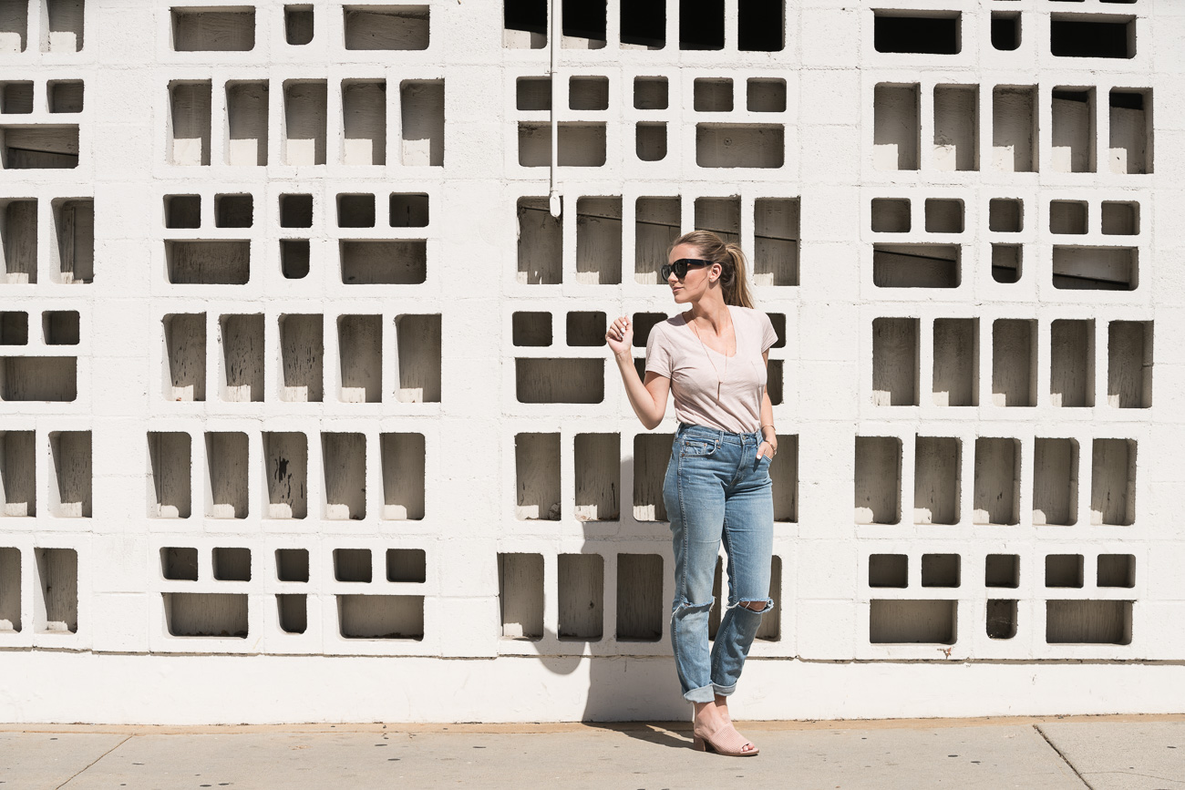 Angela Lanter Hello Gorgeous Koolaburra pink mules sandals