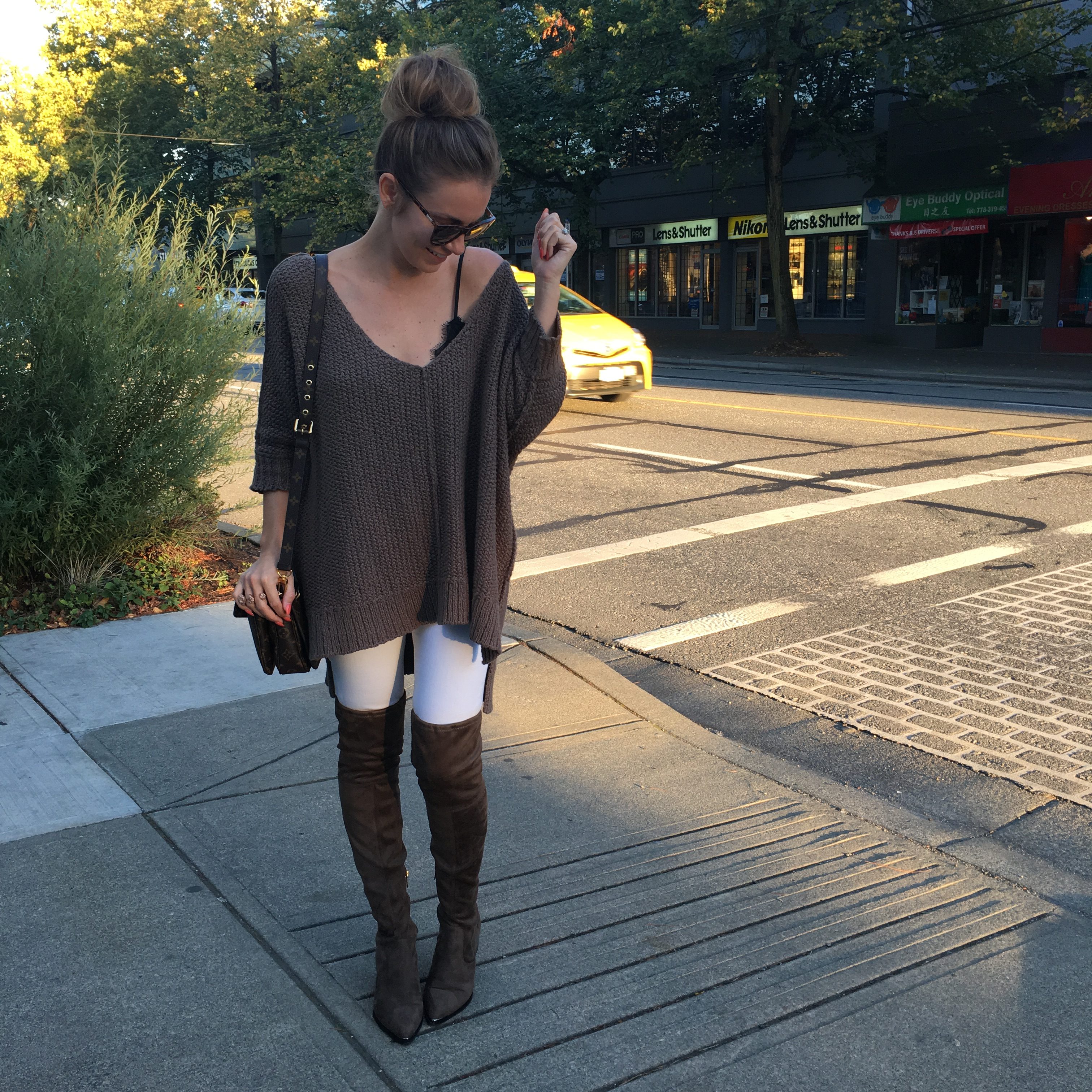 Over-The-Knee Boot Outfits To Copy For Fall