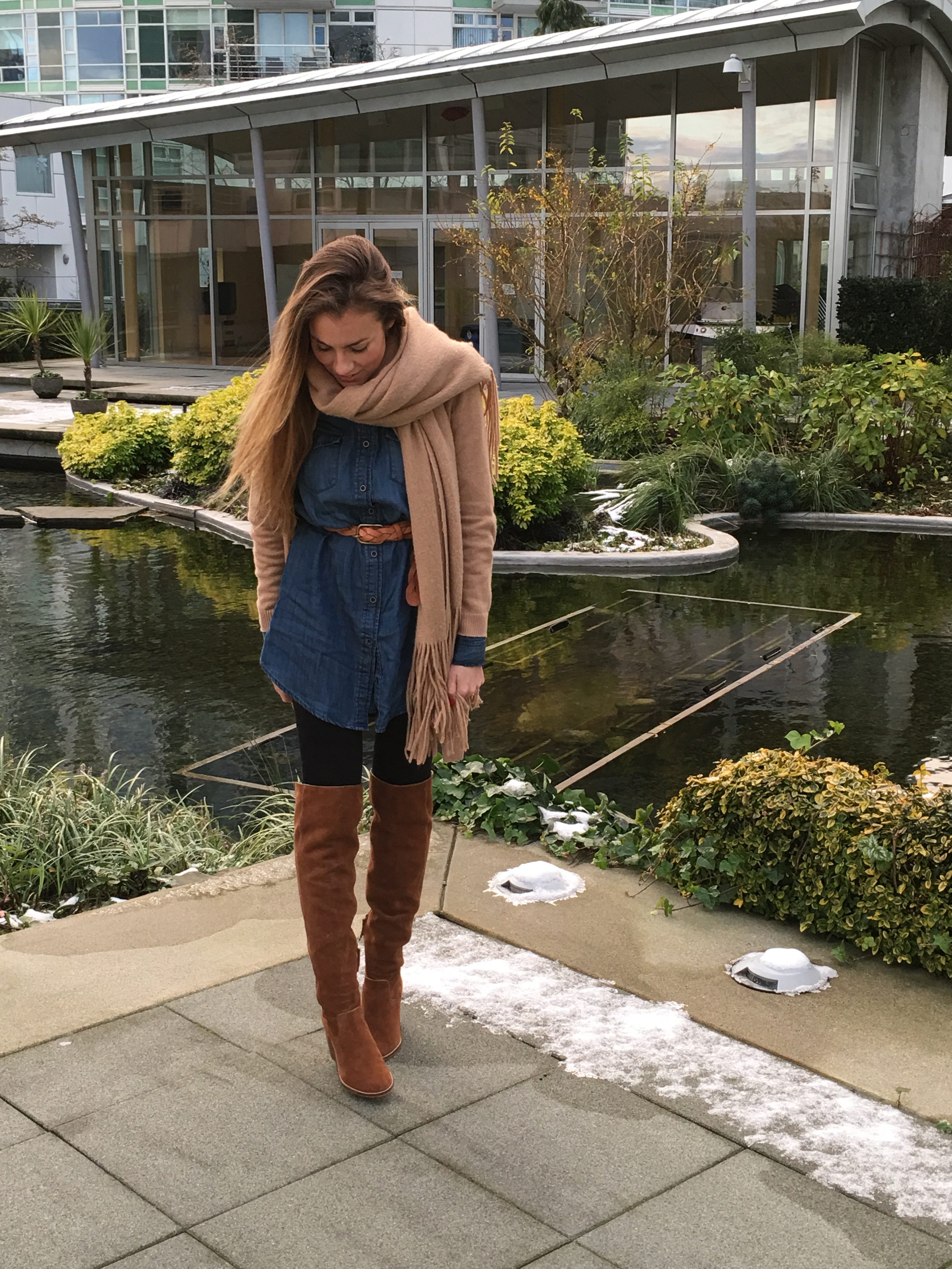Over-The-Knee Boot Outfits To Copy For Fall