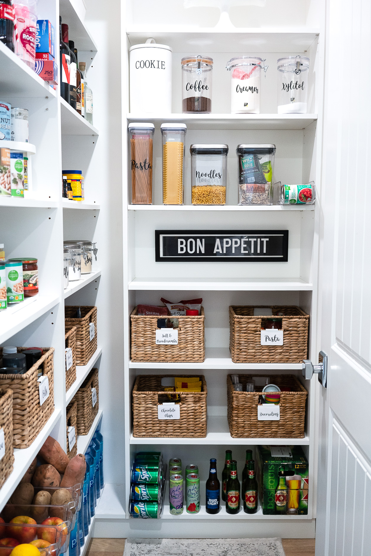 How To Organize A Pantry With Deep Shelves - Organized Marie