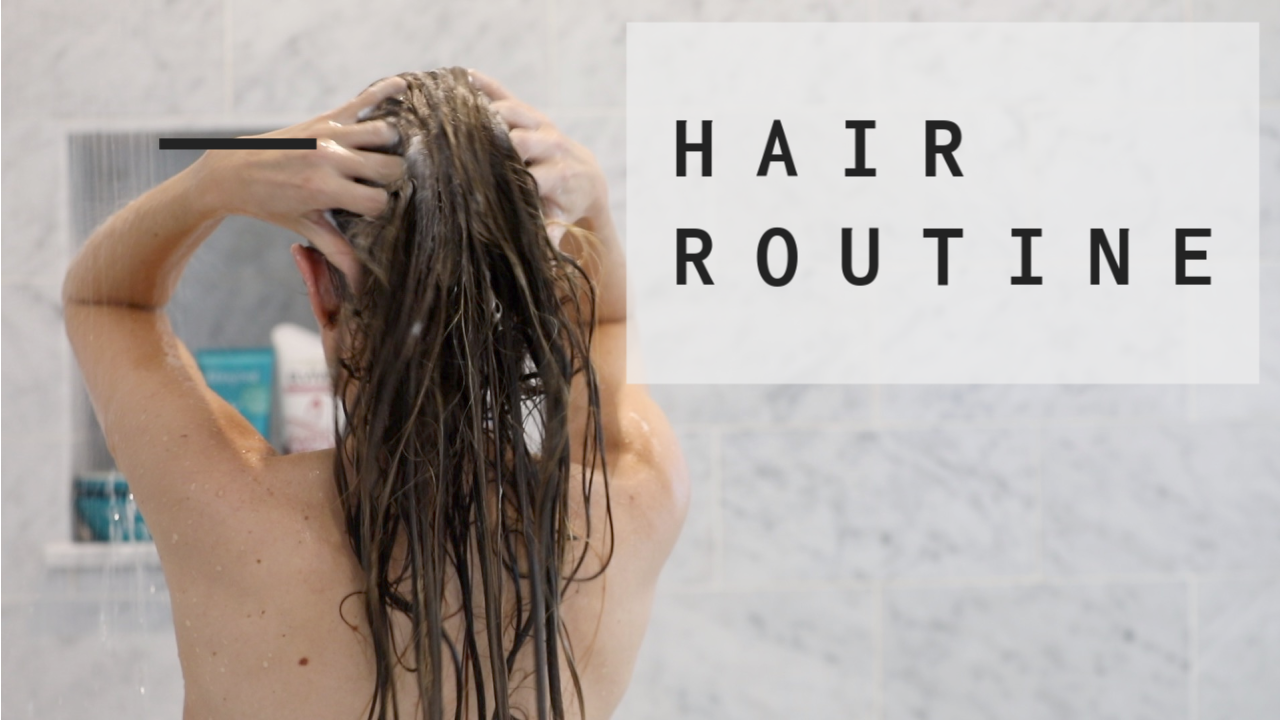 How I Wash and Dry My Hair Routine