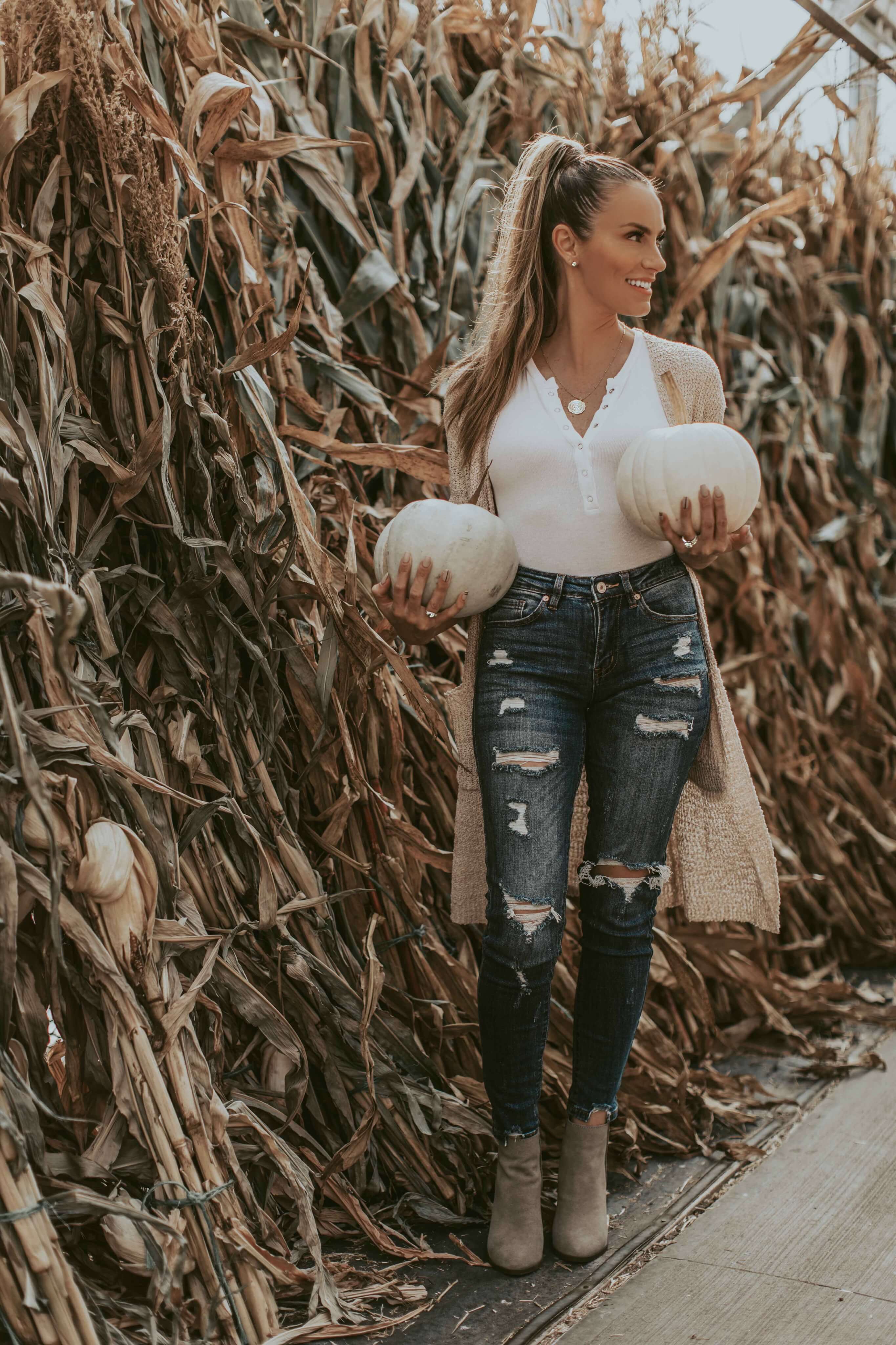 GTT: The (un)Reality of Social Media, Casual Flare Jeans Outfit for Fall -  Hello Gorgeous, by Angela Lanter