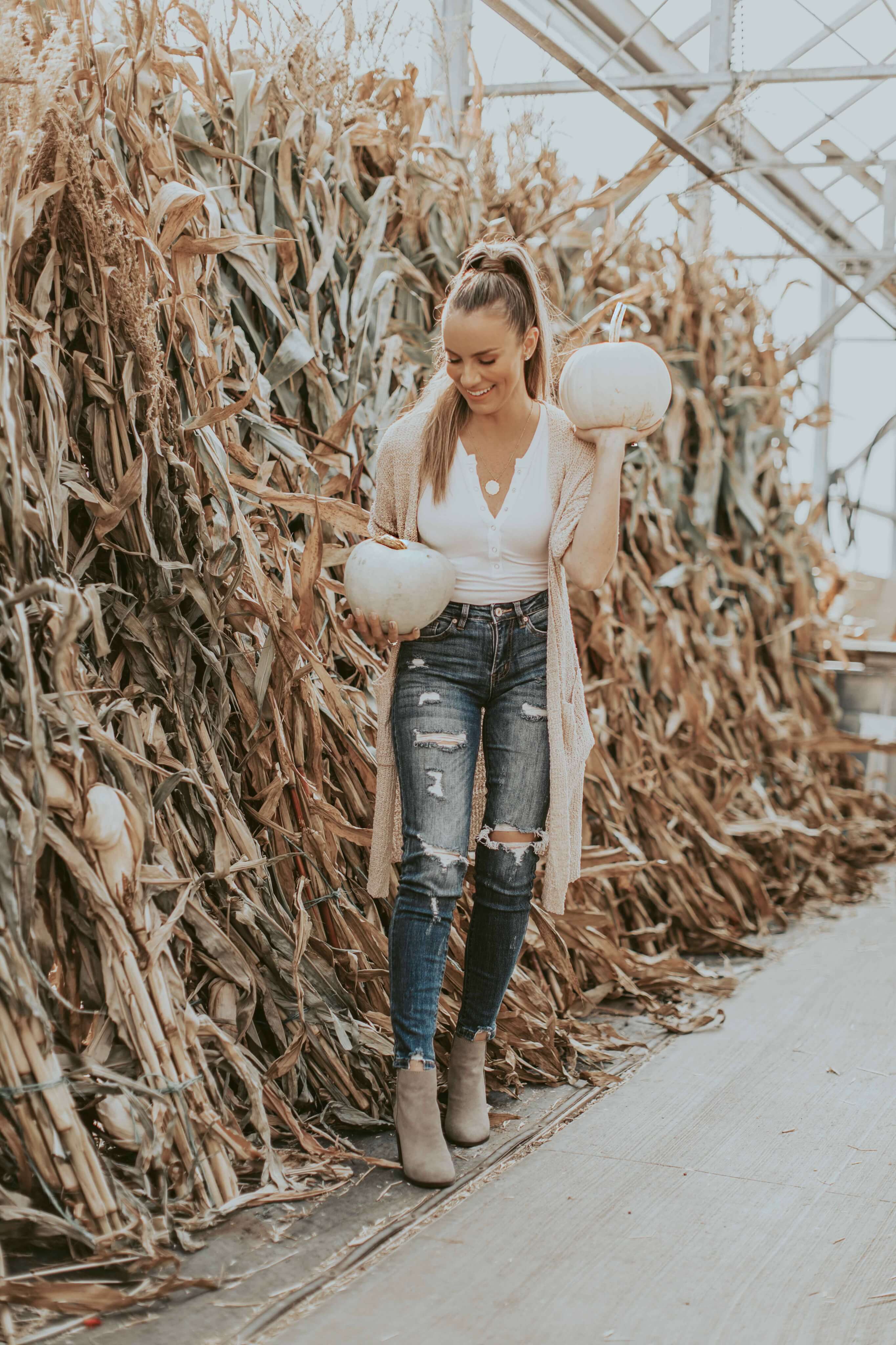GTT: The (un)Reality of Social Media, Casual Flare Jeans Outfit for Fall -  Hello Gorgeous, by Angela Lanter