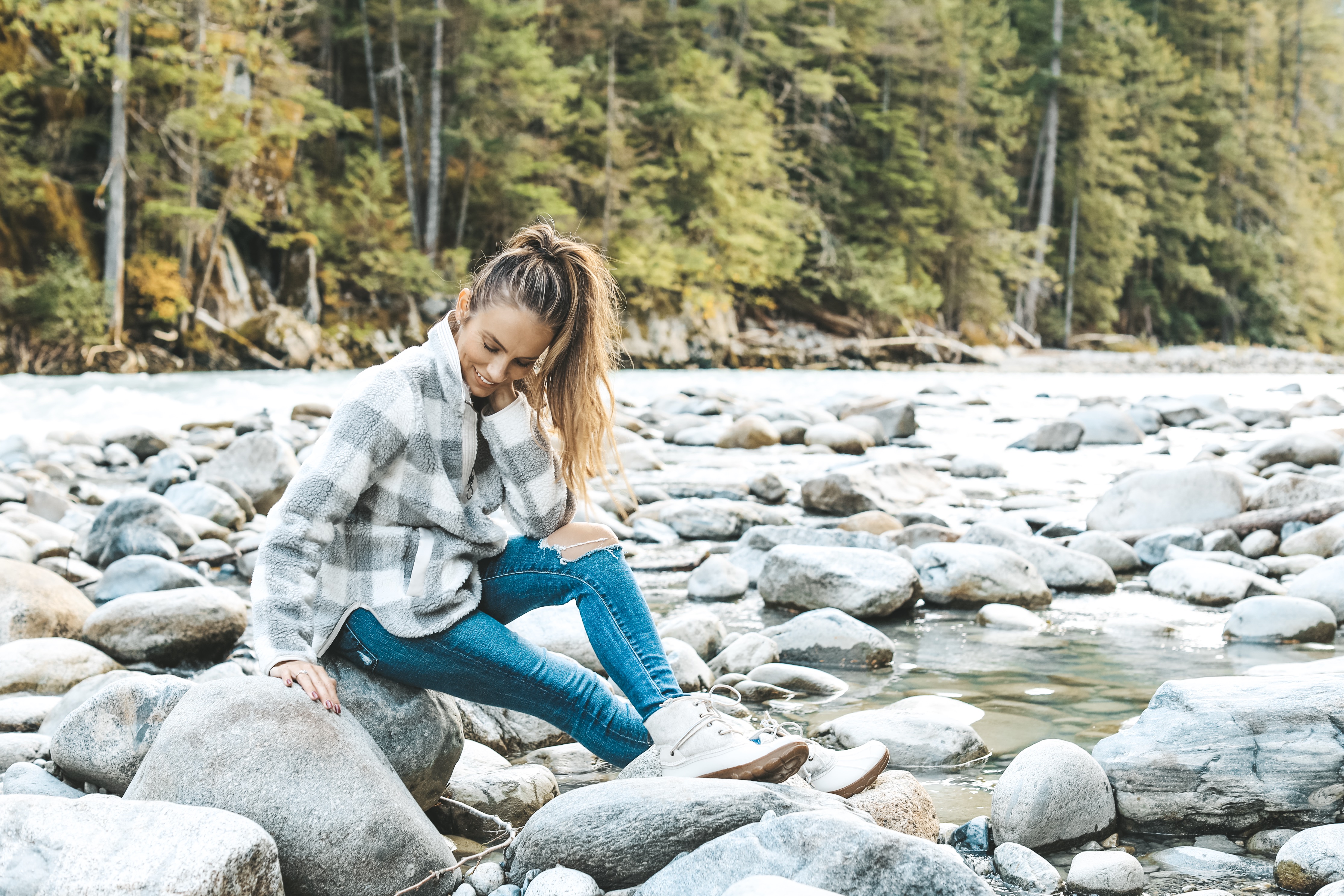 My Cozy $39 Fleece for Fall angela lanter hello gorgeous