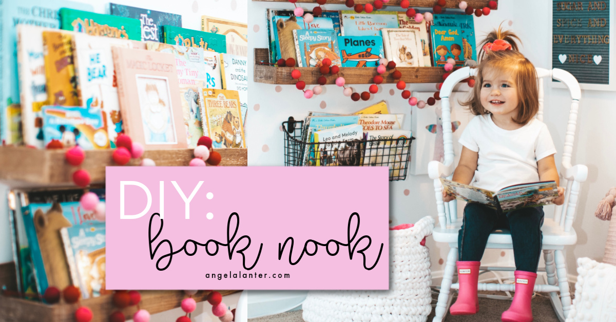 Townhouse Project: Nursery Book Nook DIY