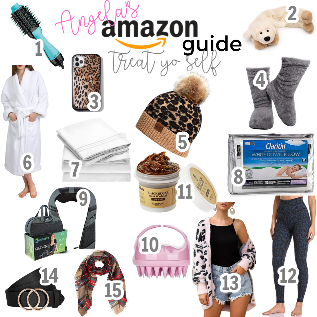 Treat Yo Self Amazon Gift Guide angela lanter hello gorgeous