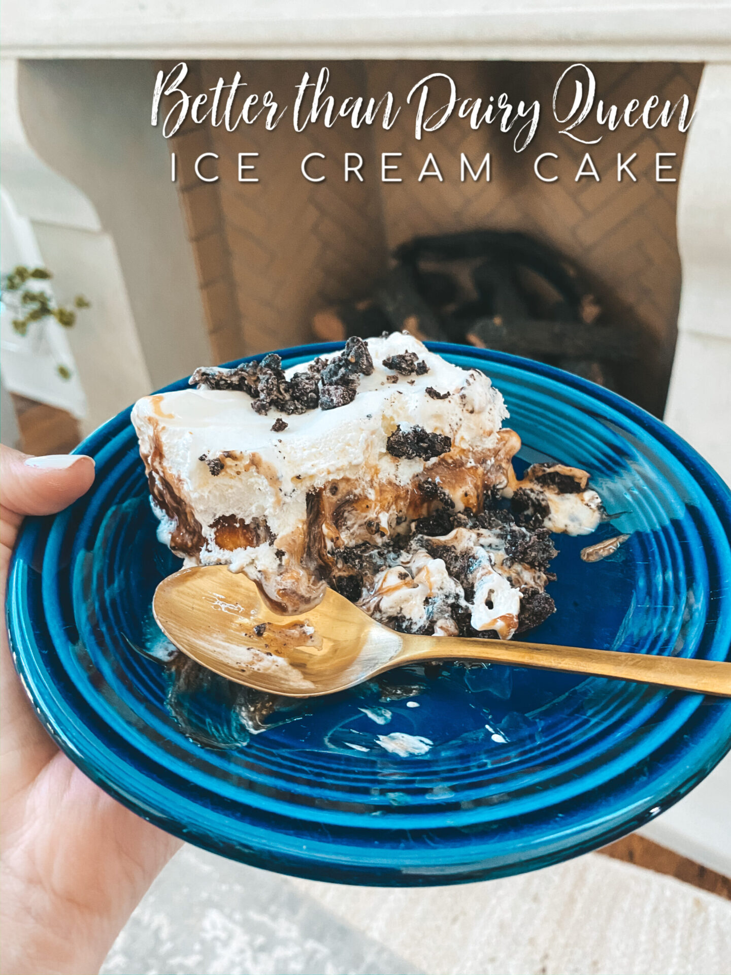Mom's Ice Cream Cake (Better than Dairy Queen!)
