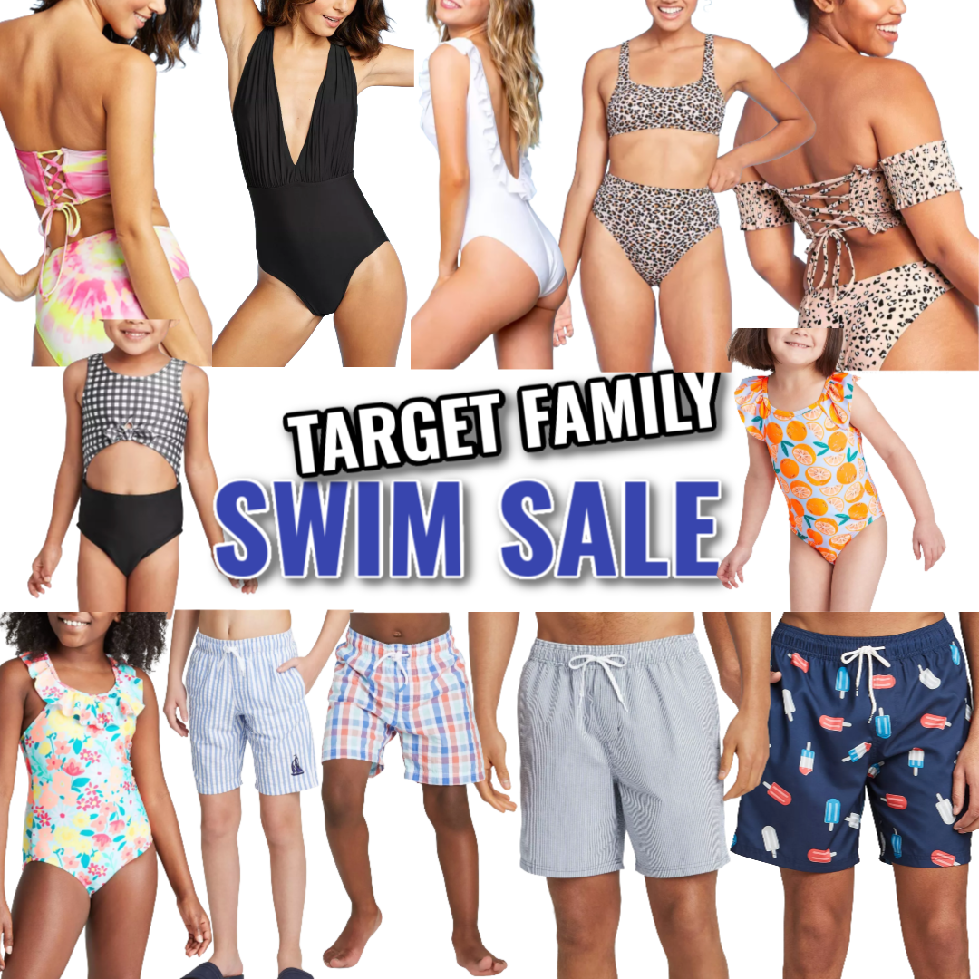 Target Sale! Family Swim + Women's Fashion