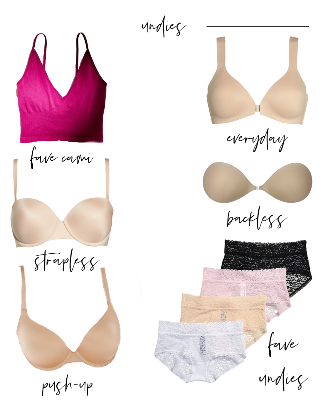 Now every woman can wear pretty underwear, whatever their bra size