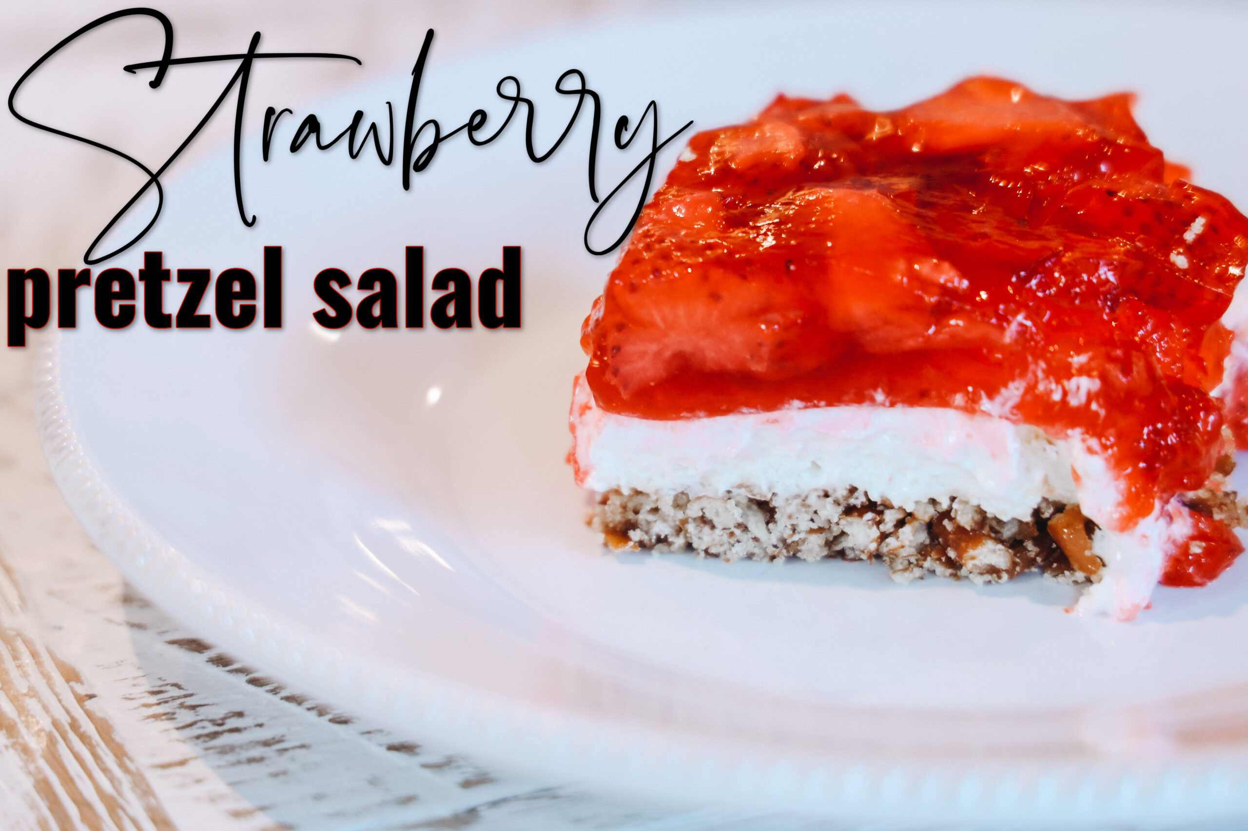 The Best Strawberry Pretzel Salad Recipe