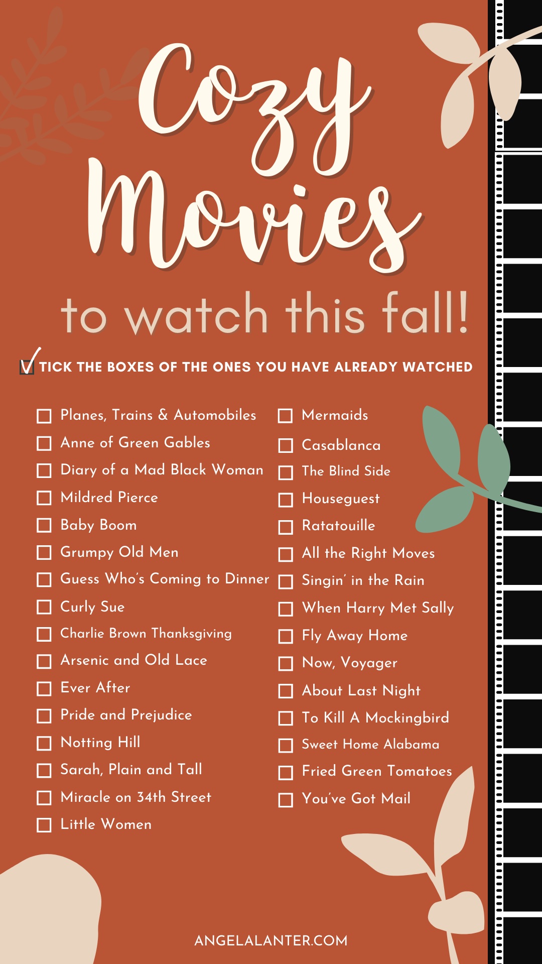 Best Cozy Movies to Watch this Fall Hello by Angela Lanter