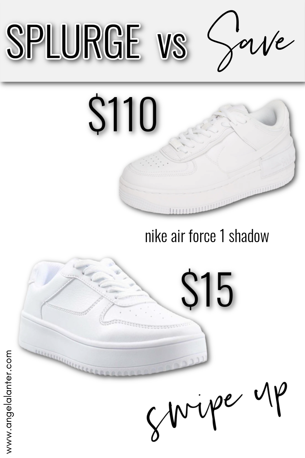 walmart nike air force dupes