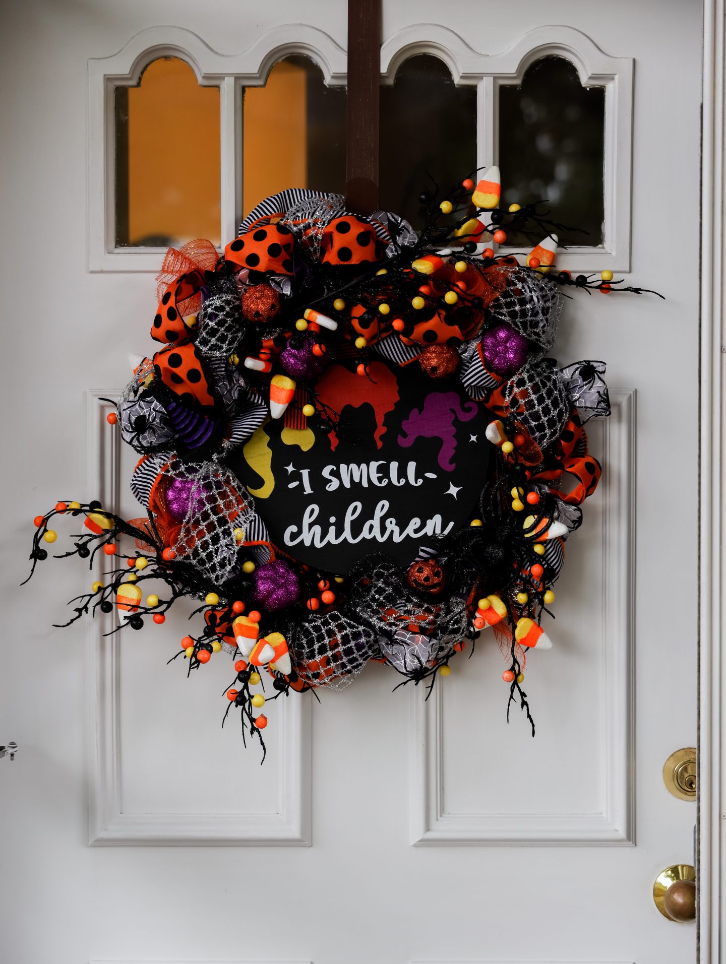 Hocus Pocus Wreath DIY for Halloween