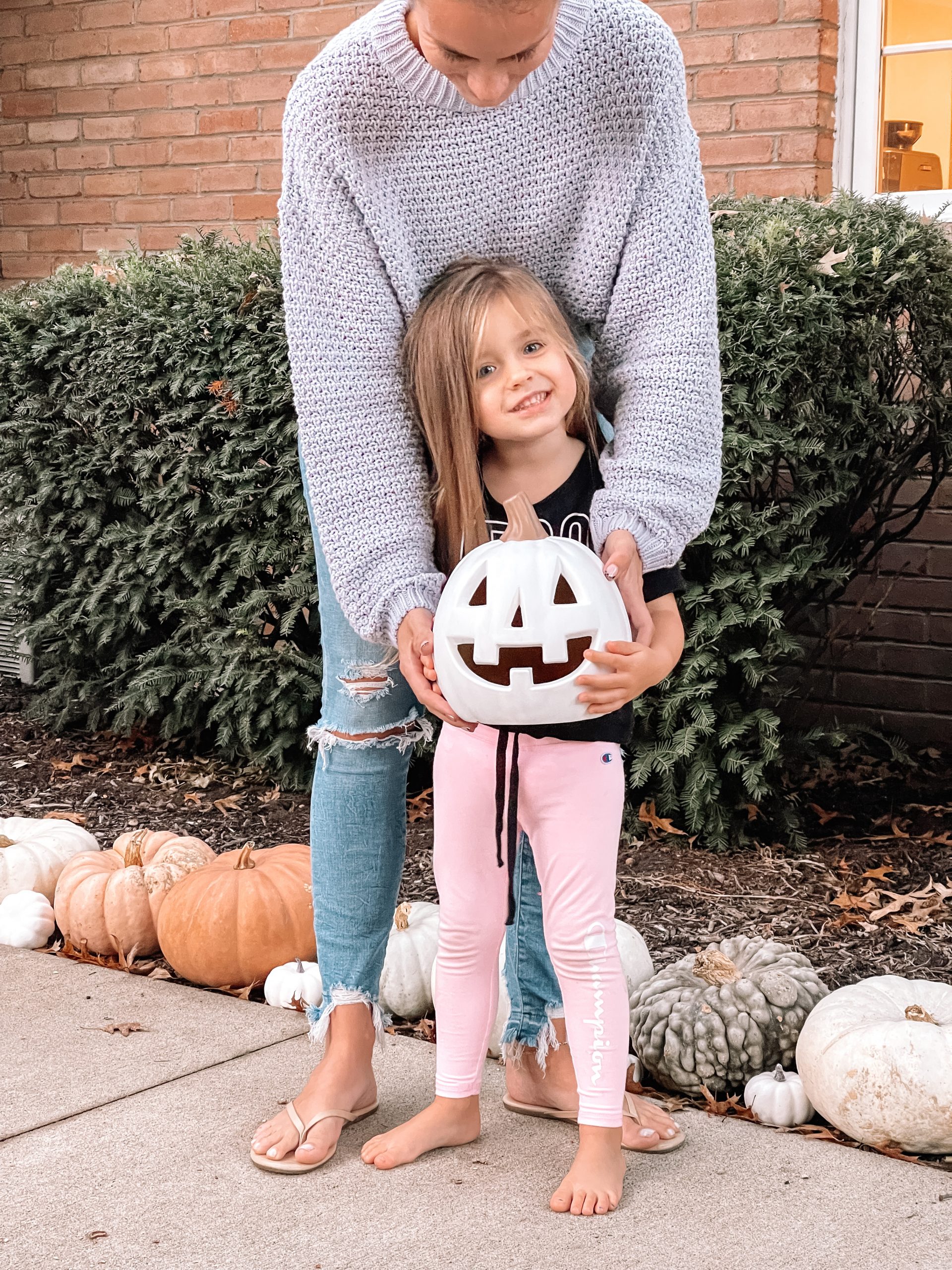 DIY: Painting Foam Pumpkins White - Hello Gorgeous, by Angela Lanter