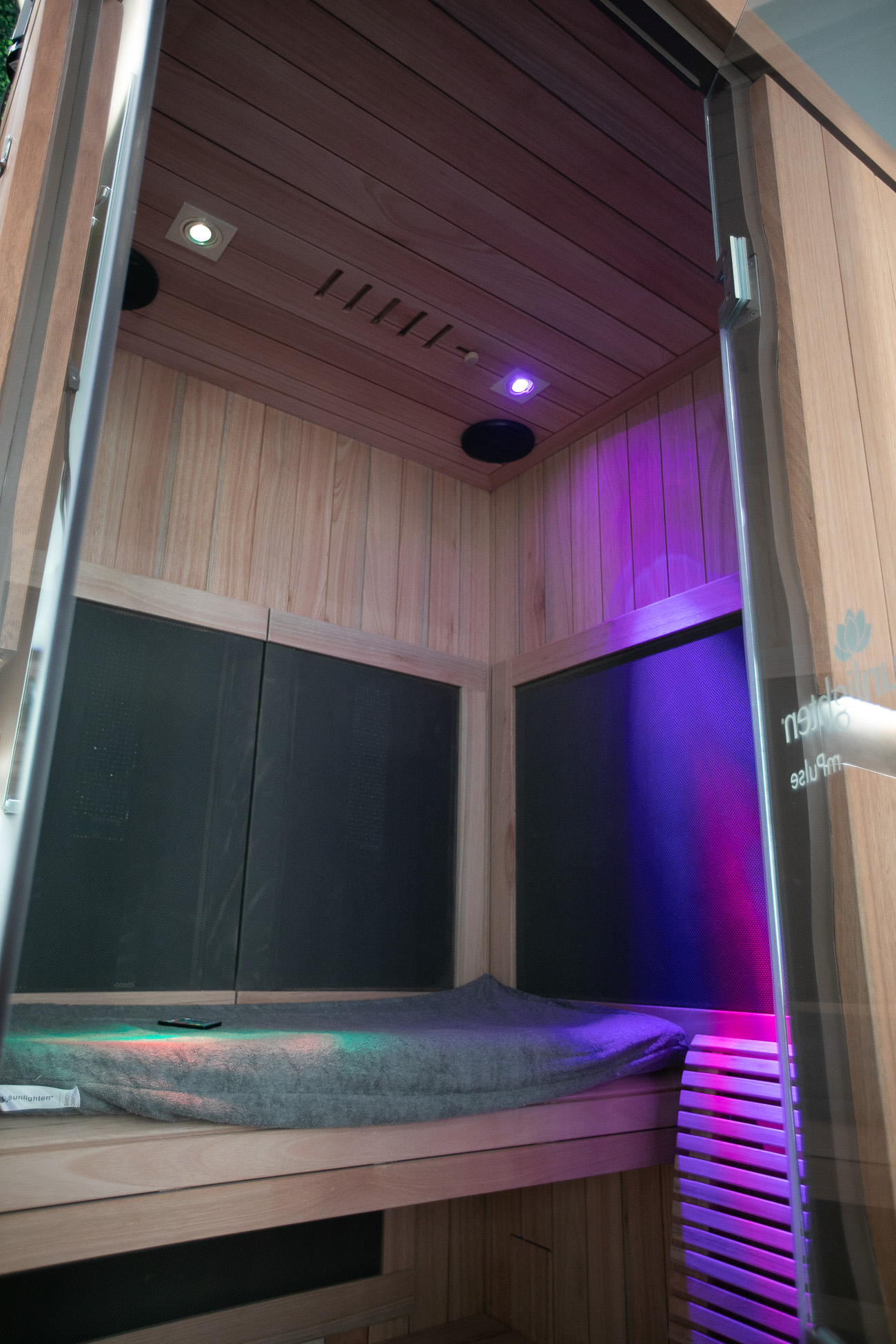 Sunlighten Infrared Sauna Review by Lifestyle Blogger Angela Lanter