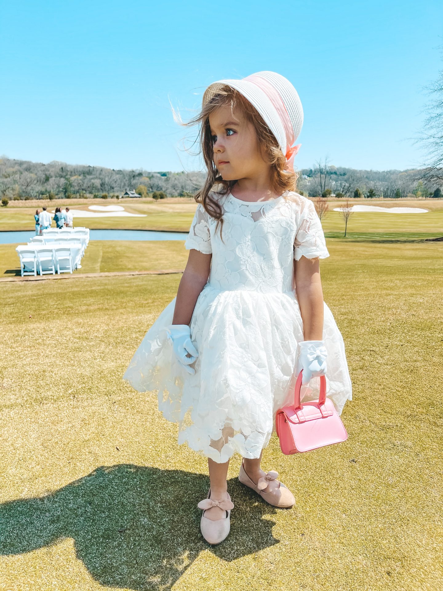 Easter dress hotsell with matching hat