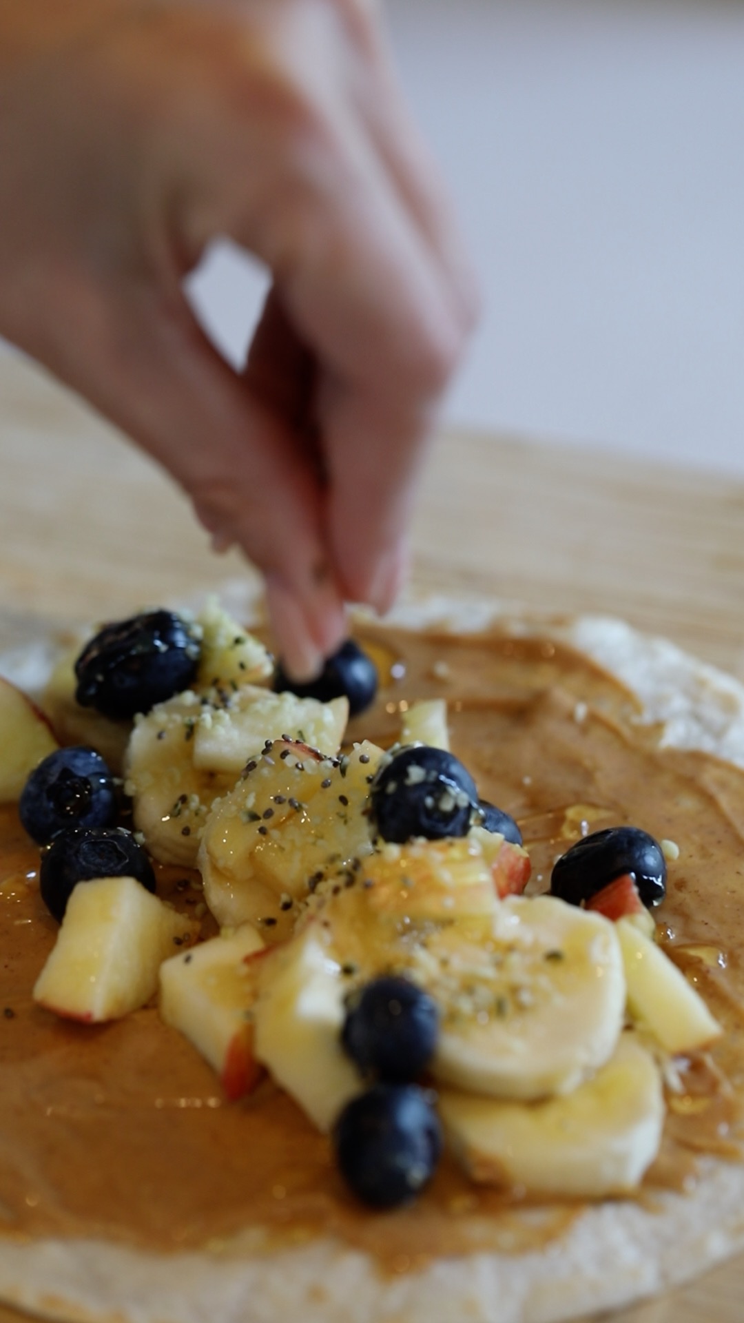 vegan wrap fruit breakfast tacos by angela lanter lifestyle blogger