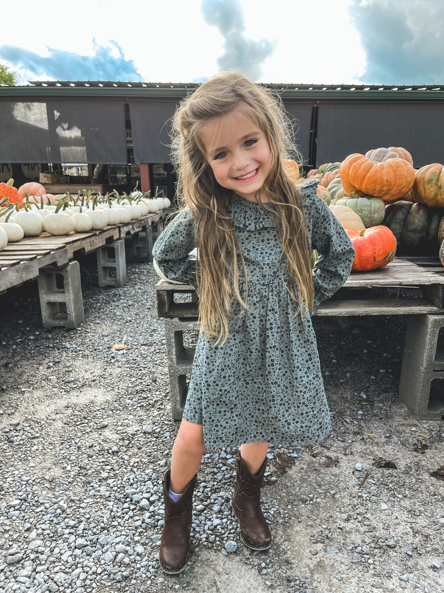 fall fashion for kids toddler girl rylee & cru dress 2022 angela lanter lifestyle fashion blogger