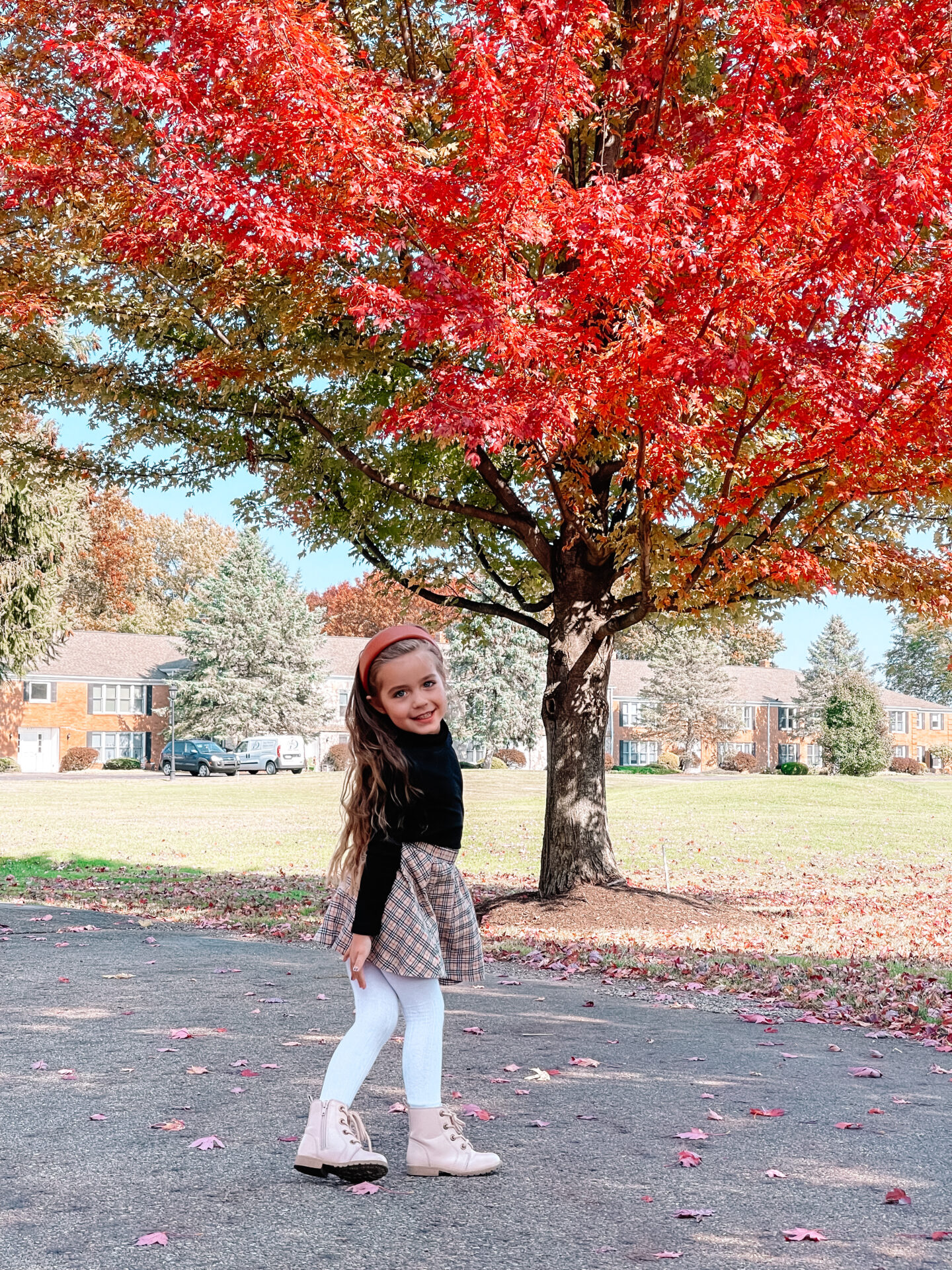 fall fashion for kids toddler girl Sunday church outfit angela lanter lifestyle fashion blogger