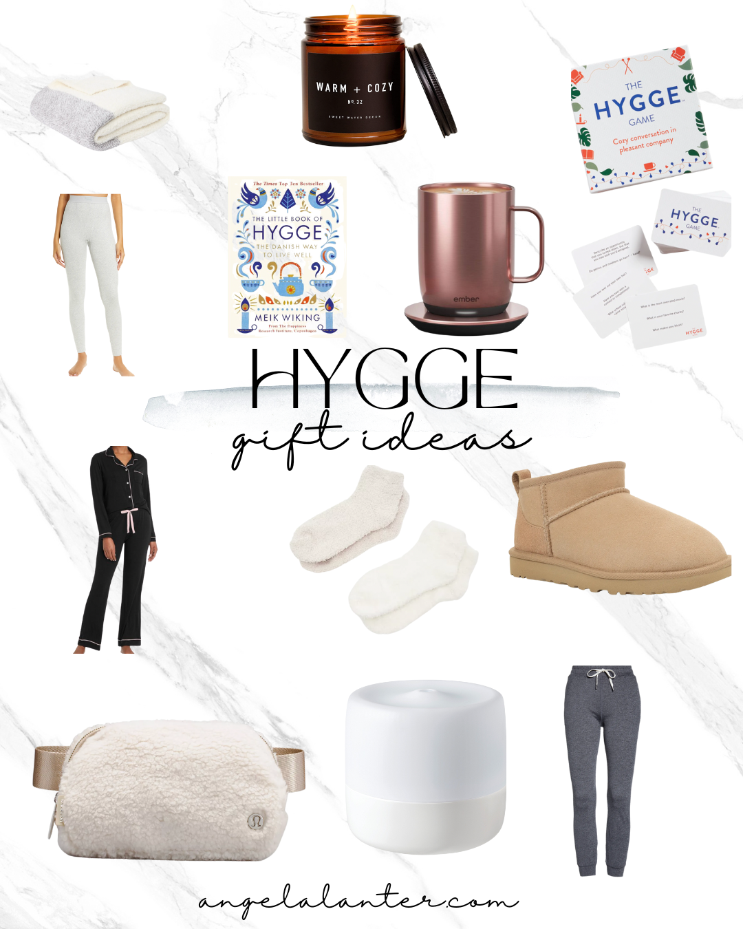 hygge gift ideas for christmas by lifestyle blogger Angela Lanter