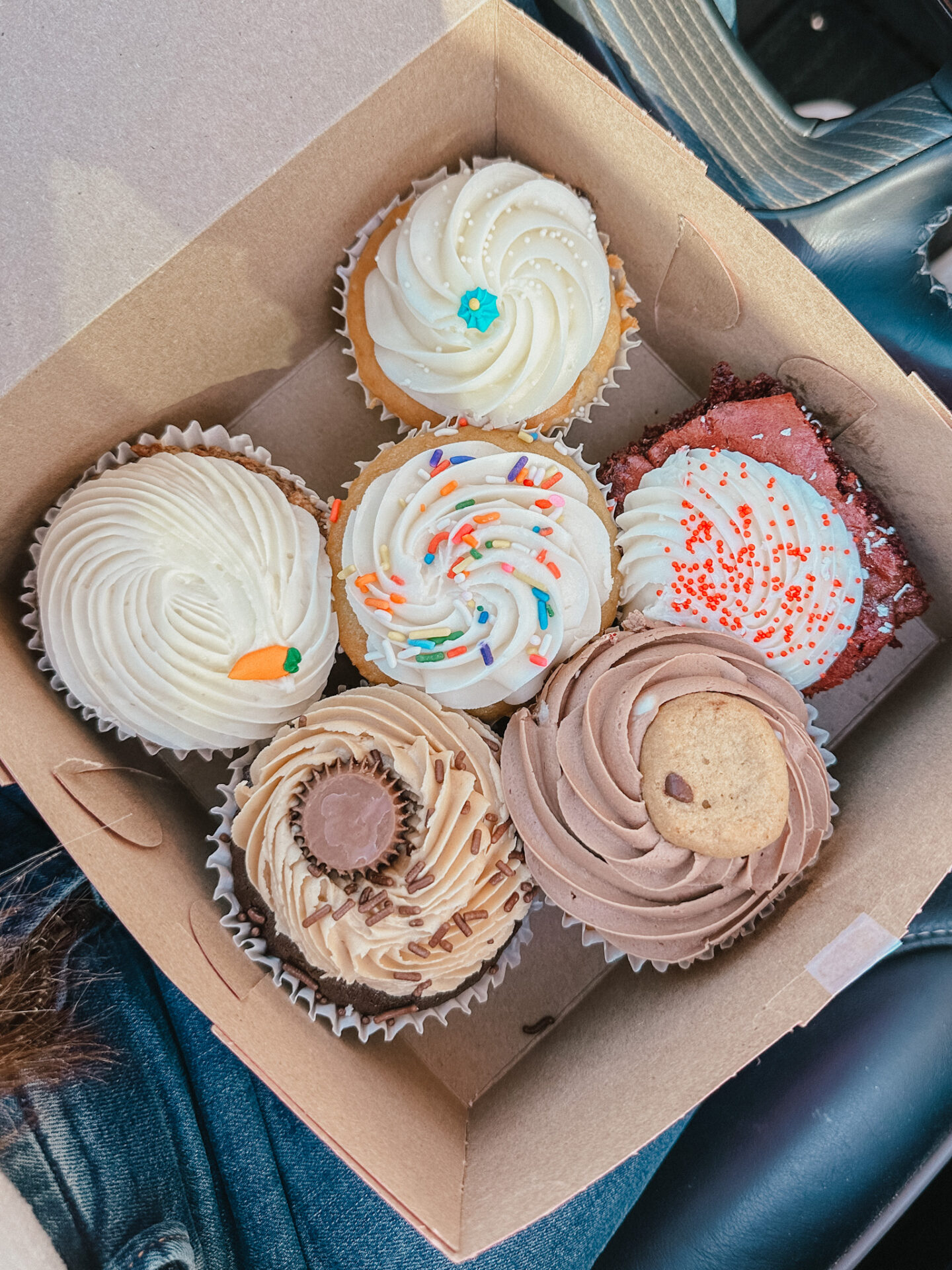 The Flying Cupcake in downtown Indianapolis, IN by travel blogger Angela Lanter