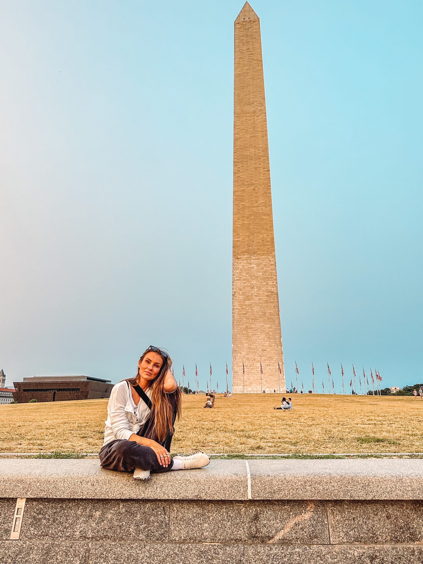 Washington Monument
Lifestyle and travel blogger Angela Lanter