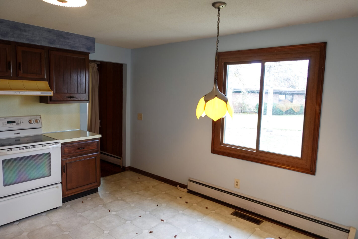 before photos of Ohio renovation house project by home and style blogger Angela Lanter