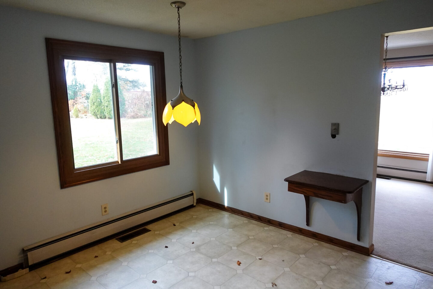 before photos of Ohio renovation house project by home and style blogger Angela Lanter