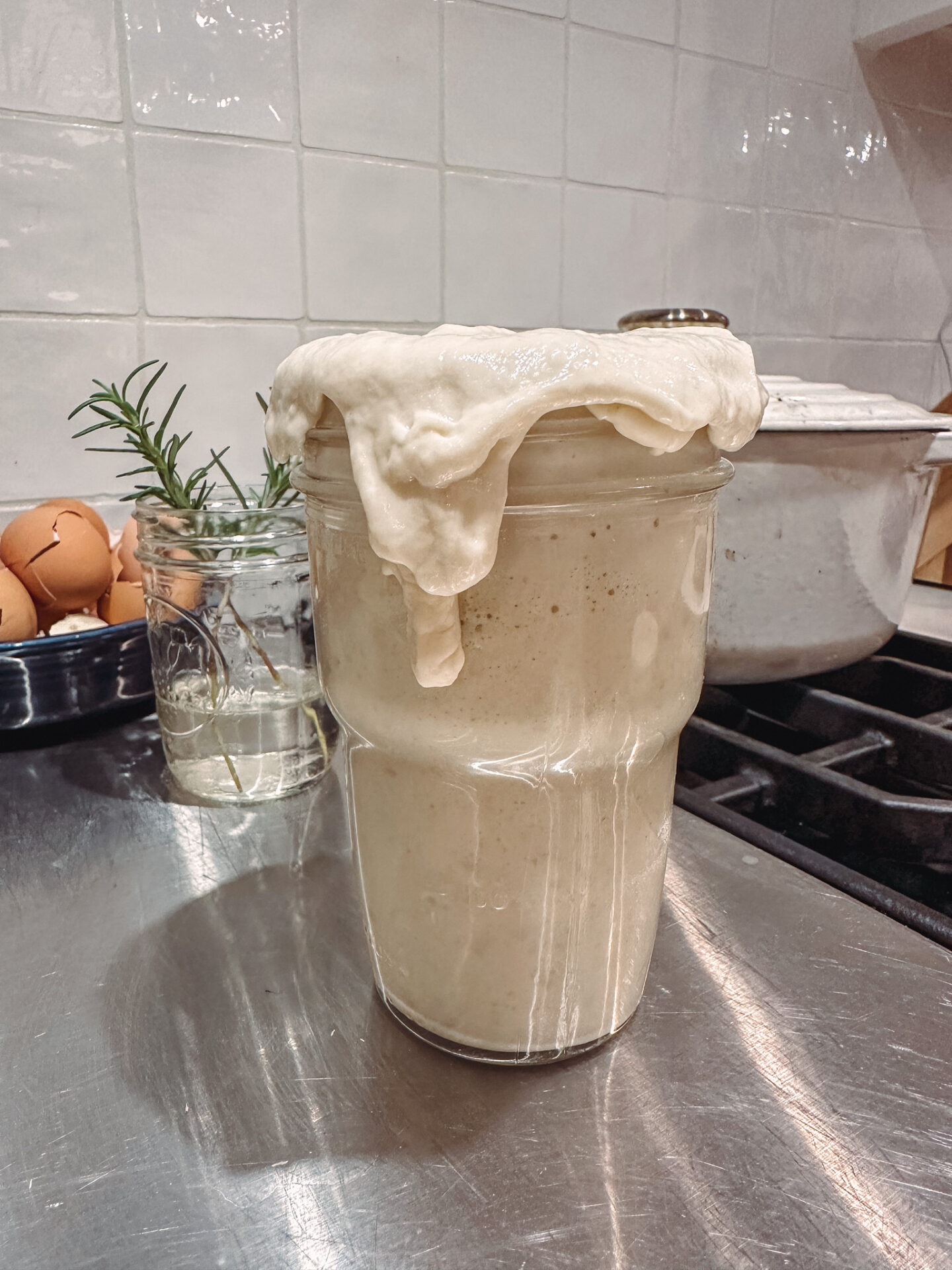 sourdough starter- which sourdough baking tools you actually need by lifestyle blogger Angela Lanter