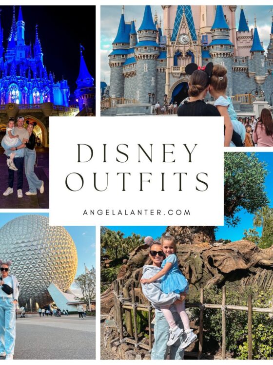Cute Disney World outfits by travel and fashion blogger Angela Lanter