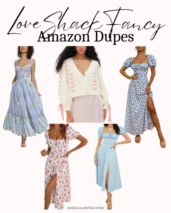 My Favorite Love Shack Fancy Dupes from Amazon