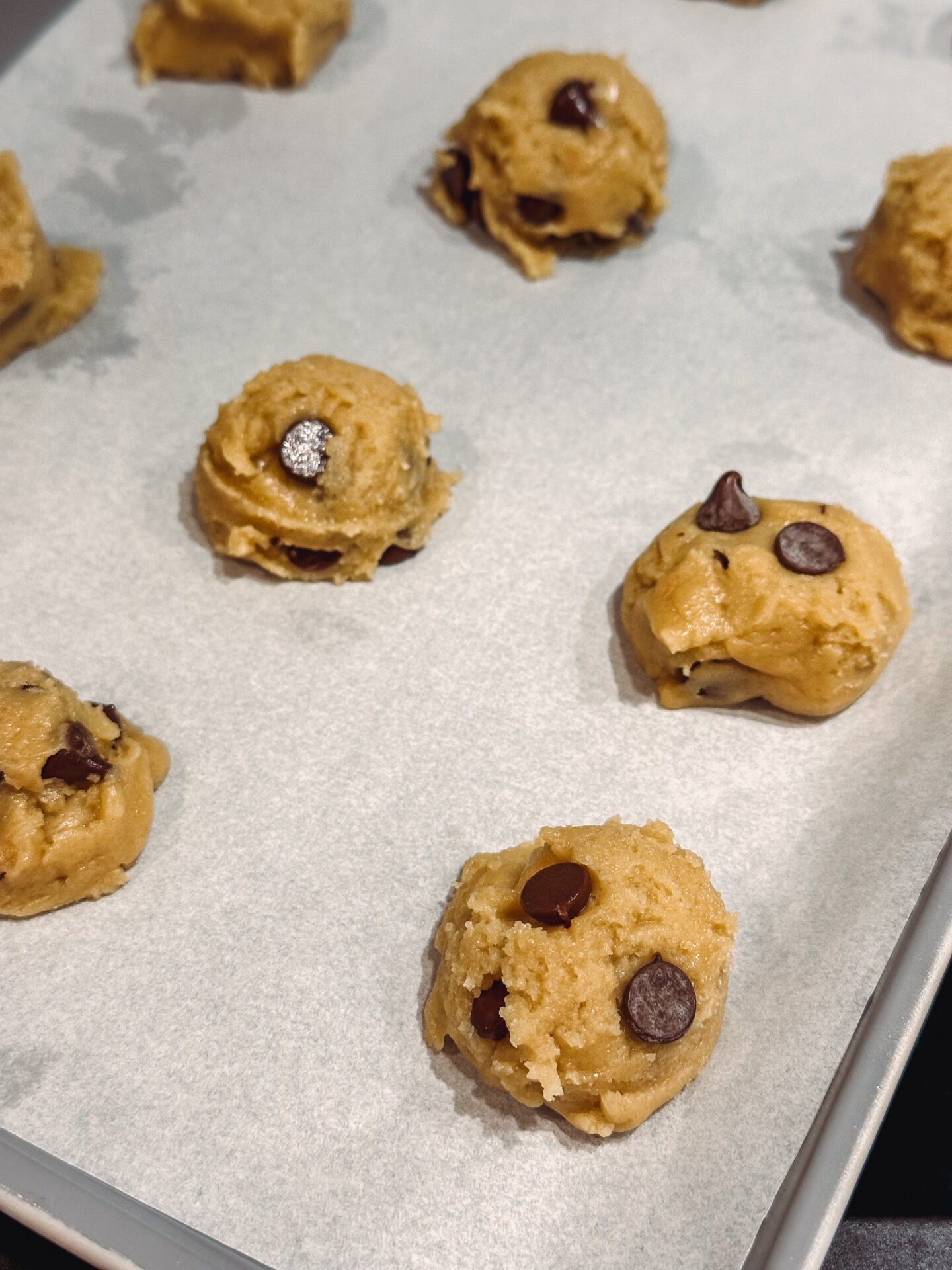 the BEST chocolate chip cookies by food blogger Angela Lanter